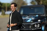 Roger Federer at the 2025 Laver Cup (Source: Getty)
